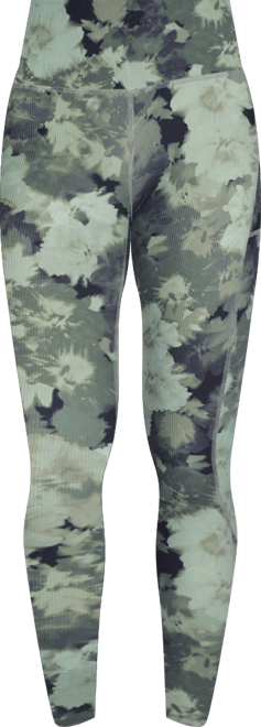 Women's GoFlex Rib In Bloom Printed Leggings