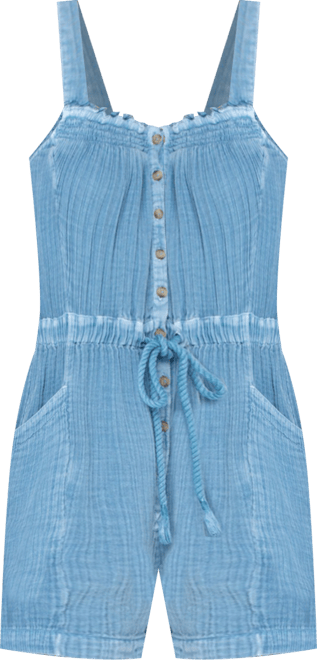 Women's On Beach Time Woven Jumpsuit