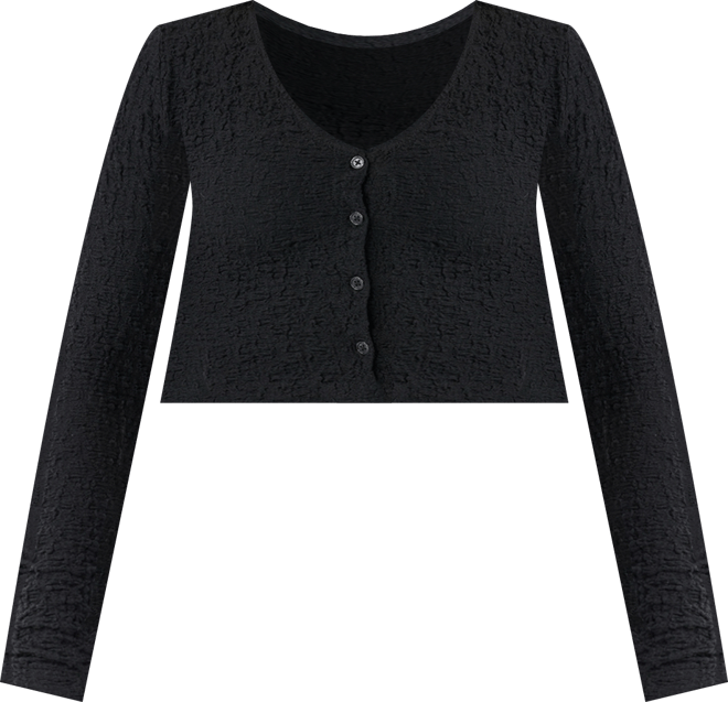 Women's Sunset Luau Textured Long Sleeve T-Shirt