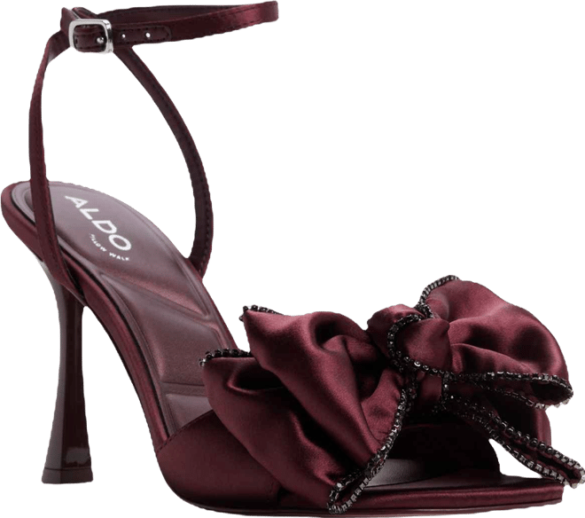 Women's Tinsel Two-Piece Square Toe Dress Sandals