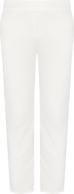 Petite Vienna Allure Fit Flat Front Corduroy Average Length Pants