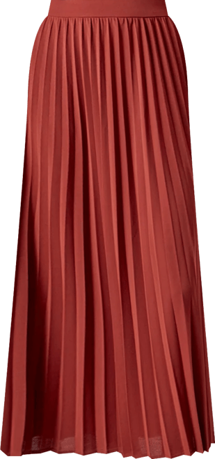 Women's Pleated Maxi Skirt