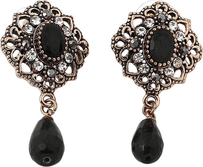 Women's Stone Drop Earrings