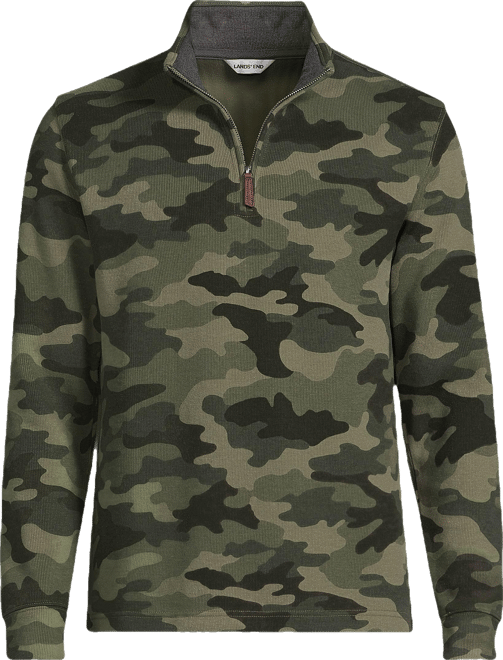 Men's Bedford Rib Casual Quarter Zip Sweater