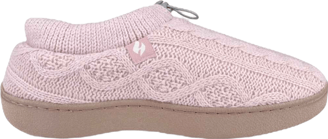 Women's Ava Cable Knit Drawstring Slippers
