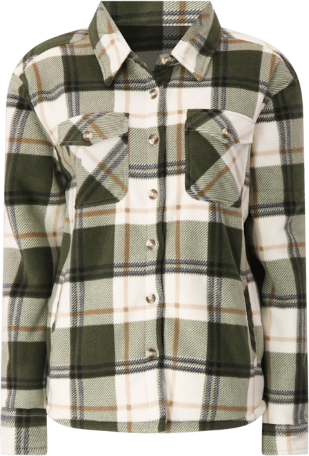 Women's Jacqueline Long Sleeve Plaid Shirt Jacket
