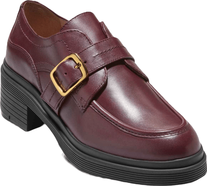 Women's Carlitta Monk Strap Lug Oxford Loafers