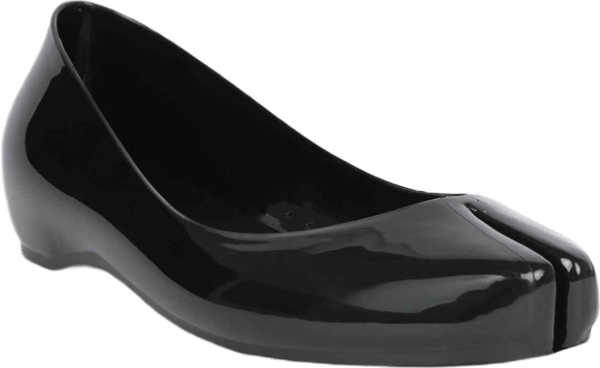 Women's Fixed Split-Toe Jelly Flats