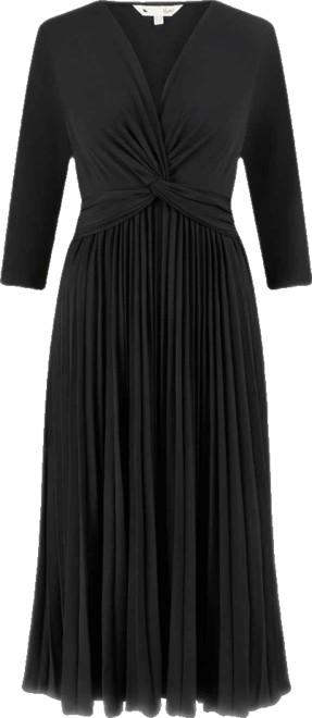 Women's Jersey Knot Waist Midi Dress