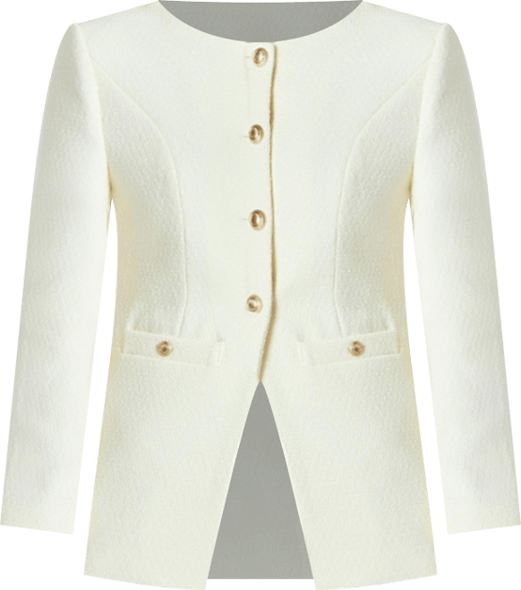 Women's Tweed Buttoned Vest