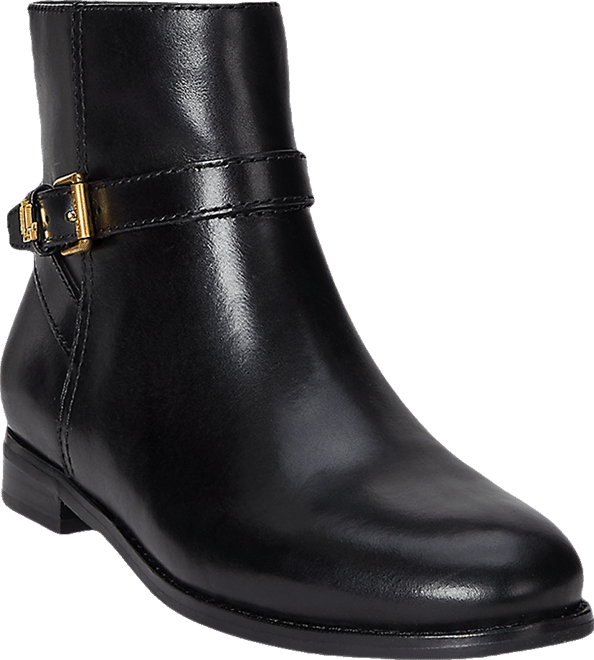 Women's Brooke Ii Stacked Leather Heel Booties