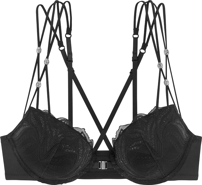 Women's Strappy Push Up Bra