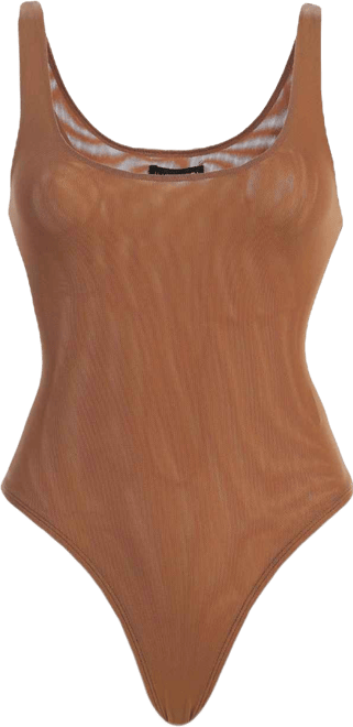 Women's Mesh Essentials Tank Bodysuit Undergarment