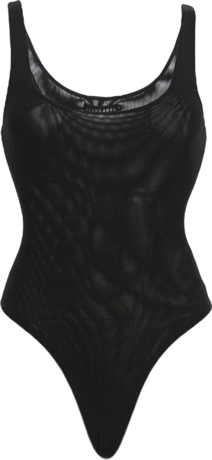 Women's Mesh Essentials Tank Bodysuit Undergarment