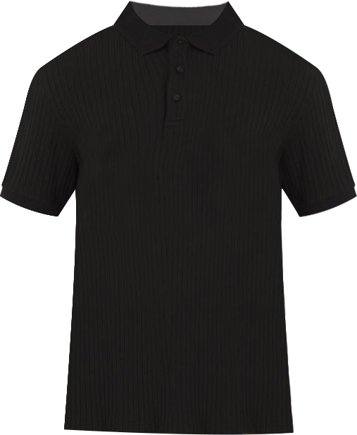Men's Perry Cotton Rib Knit Polo