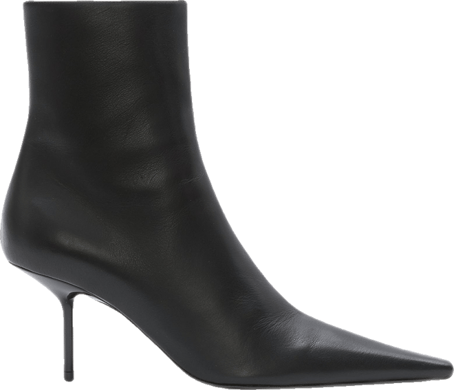 Sloan Stiletto Boot In Black Leather