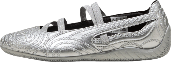 PUMA x WICKED Speedcat Ballet Silver Slippers Women's Sneakers
