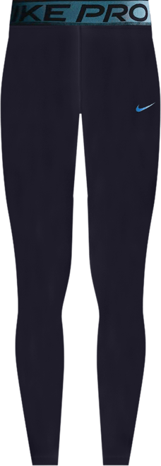 Nike Pro Leggings mit glänzenden Akzenten und Dri-FIT-Technologie (ältere Kinder, Mädchen)