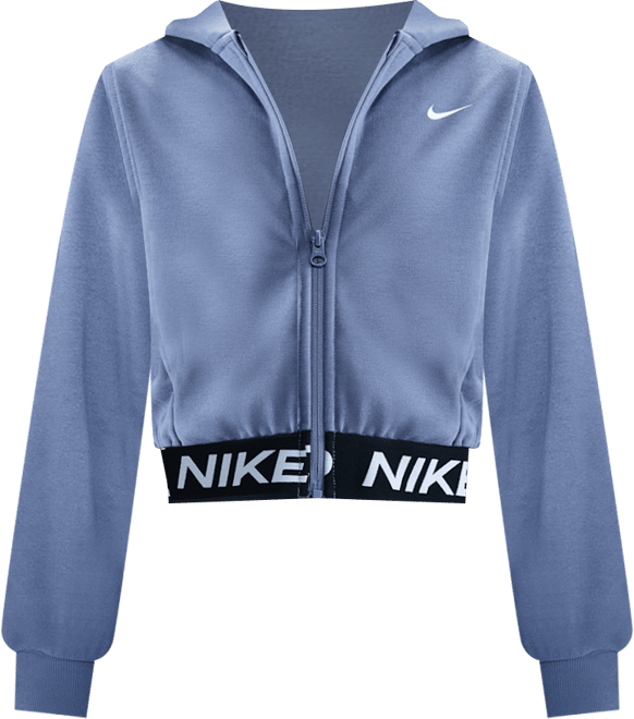 Nike Pro Fleece Older Kids' (Girls') Dri-FIT Full-Zip Hoodie