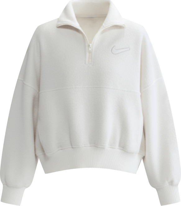 Nike Sportswear Older Kids' (Girls') Long-Sleeve Fleece Top