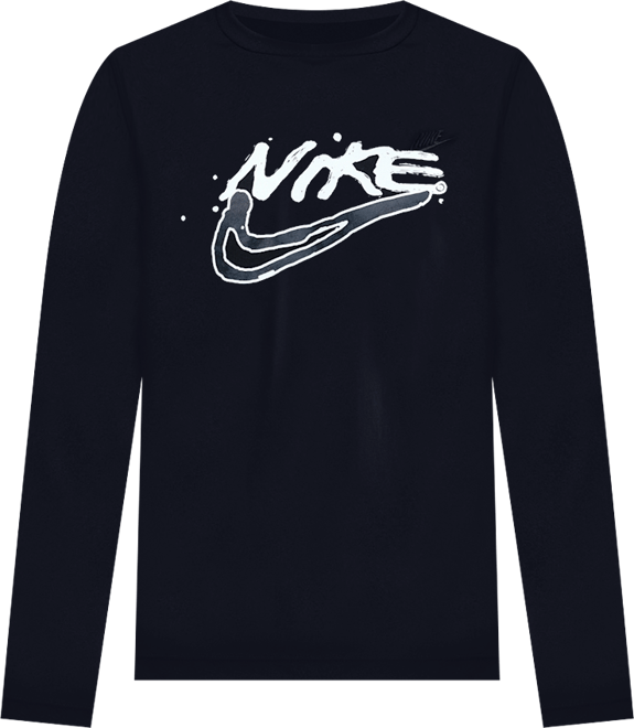 Nike Playera de manga larga Dri-FIT para hombre