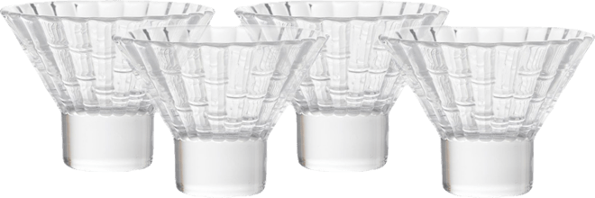 Mahalo Martini Glasses, Set of 4