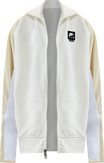 Air Men's Relaxed Fit Colorblocked Zip-Front Jacket