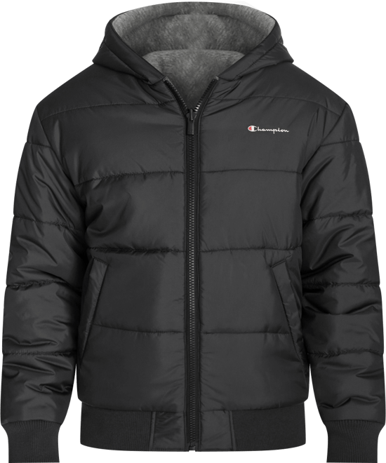 Men's Reversible Bomber with Hood Jacket