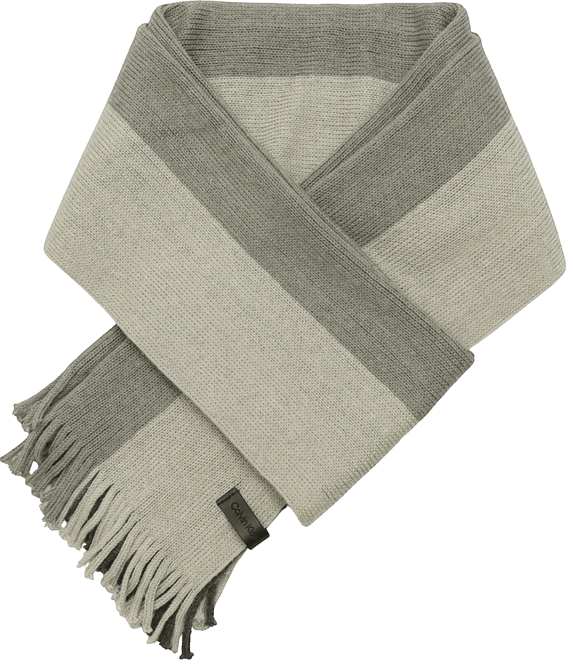 Men's Gradient Stripe Raschel Scarf