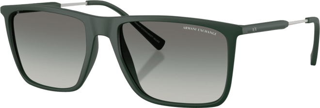 Men's Square Sunglasses, AX4160S