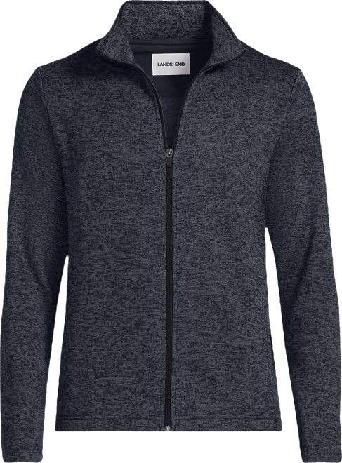 School Uniform Men's Sweater Fleece Zip Front Jacket