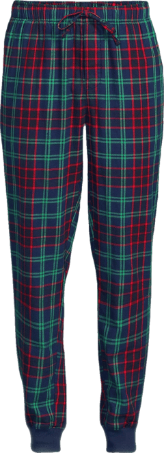 Men's Flannel Jogger Pajama Pants