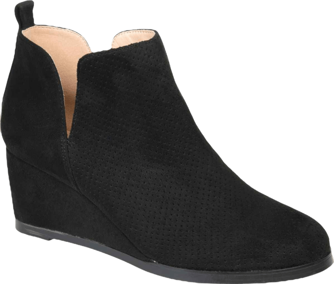 Women's Mylee Perforated Wedge Ankle Booties