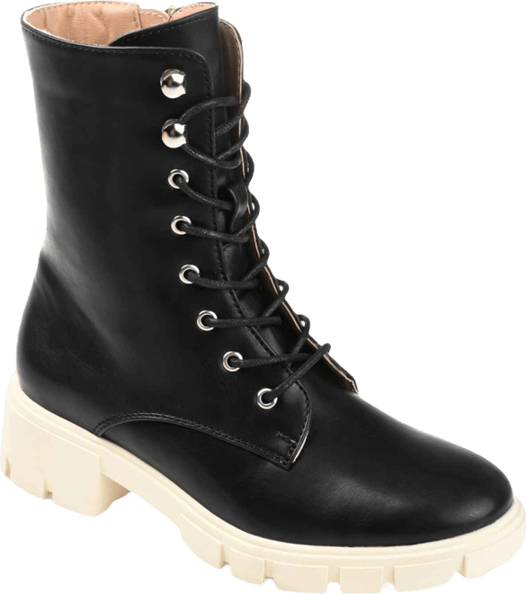 Women's Madelynn Lace Up Lug Sole Combat Boots