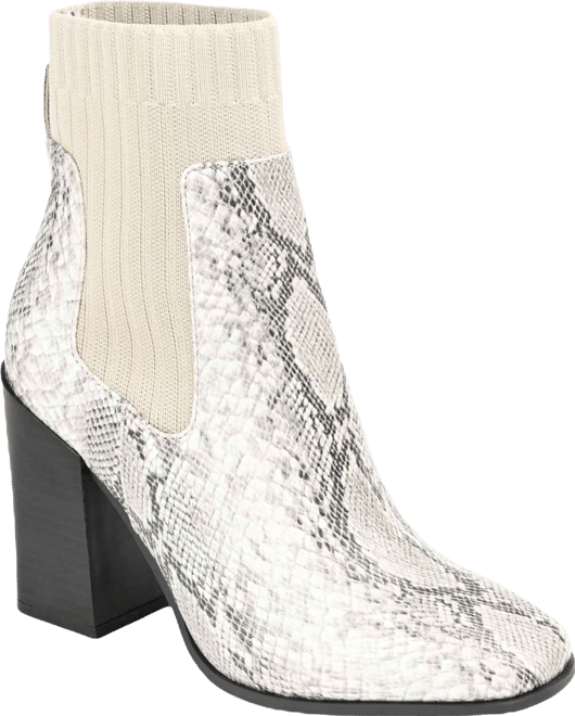 Women's Adalia Knit Block Heel Booties