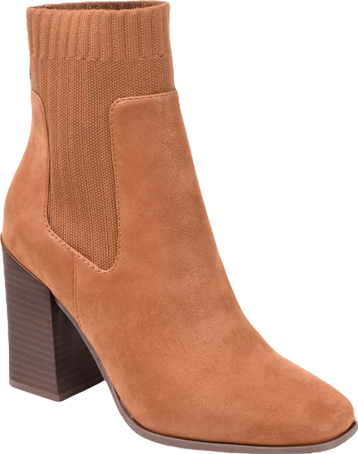 Women's Adalia Knit Block Heel Booties