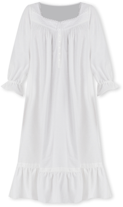 Women's Cotton Flannel Ballet Nightgown