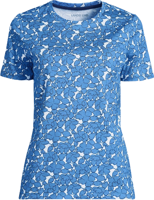 Women's Relaxed Supima Cotton Crew Neck T-Shirt