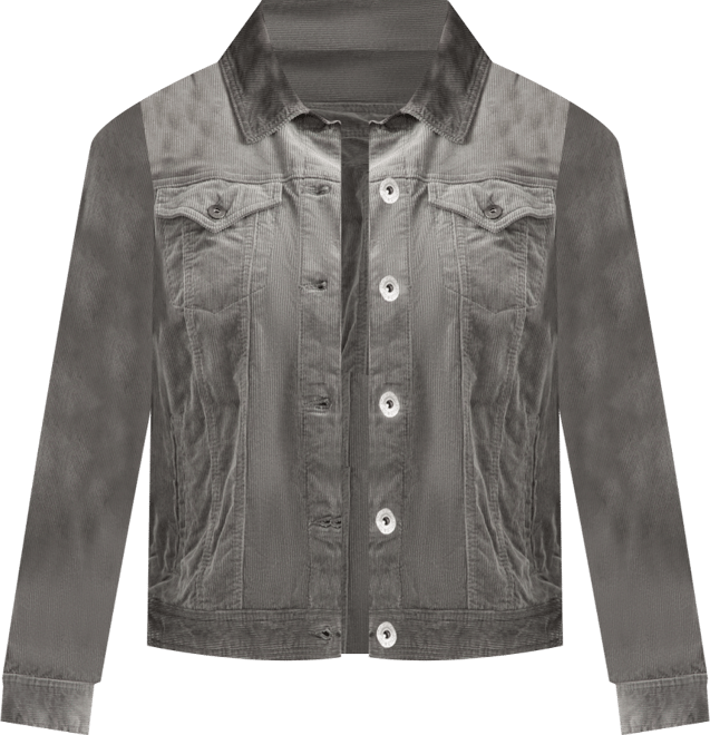 Plus Size Corduroy Button-Front Jacket, Macy's Exclusive