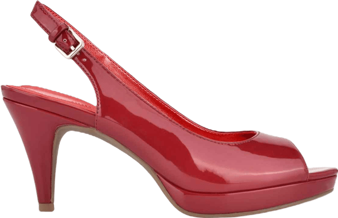 Women's Melt Peep Toe Slingback Platform Dress Sandals