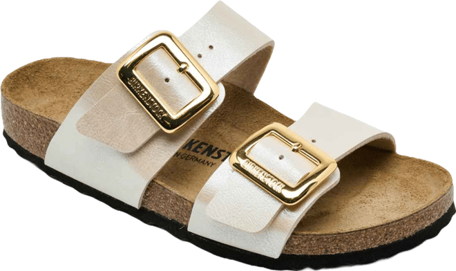 Women's Sydney Luxe Buckle Birko-Flor Sandals from Finish Line