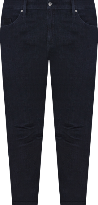 Plus Size High-Rise Straight-Leg Jeans, Exclusively at Macy's