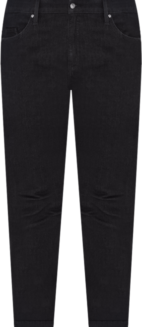 Plus Size High-Rise Straight-Leg Jeans, Exclusively at Macy's