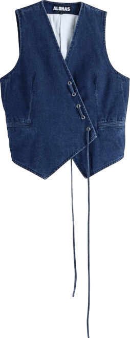 Women's Sabre Blue Denim Vest