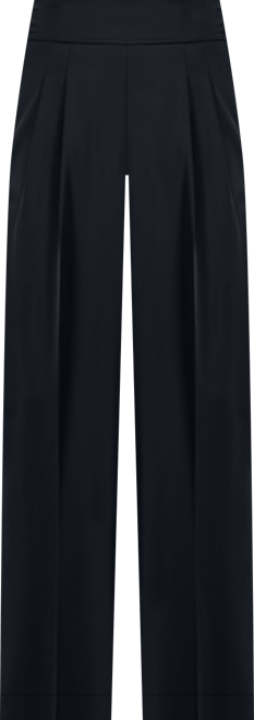 Women's Pull-On High-Rise Pleat-Front Pants