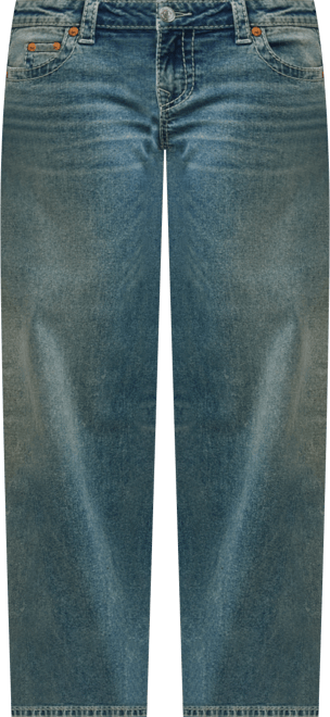 Women's Bobbi Baggy Low Rise Big T Jeans