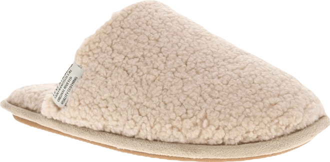 Women's Lacey Round Toe Lightweight Scuff Slippers