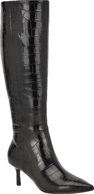 Women's Kimdee 9X9 Wide Calf Tall Stiletto Dress Boots