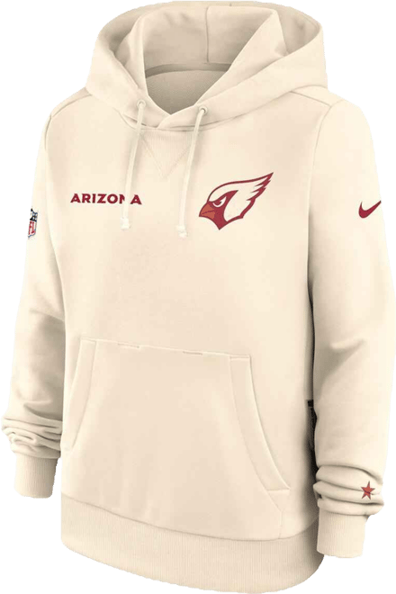 Women's Natural Arizona Cardinals 2025 Rivalries Collection Standard Issue Sideline Dri-fit Hoodie