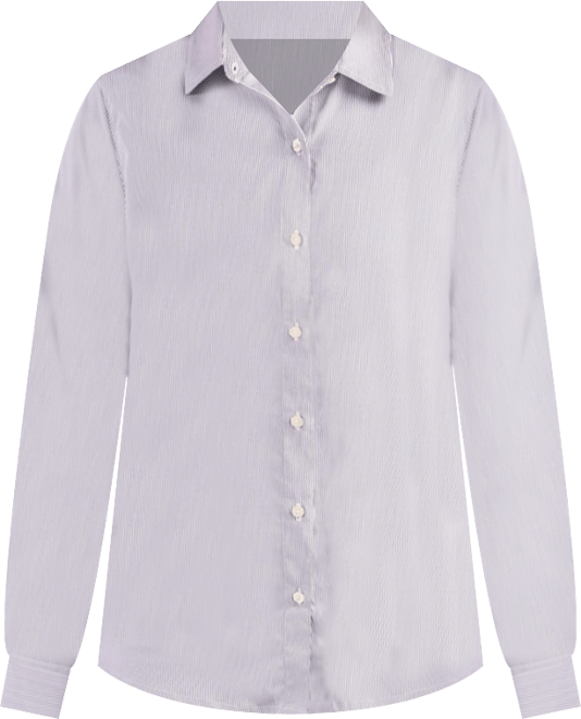 Women's Skyline Epic Confidence Recycled Pinstripe Long Sleeve Dress Shirt